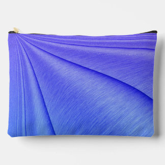 Brushed Lavender to Violet Contour Design Accessory Pouch
