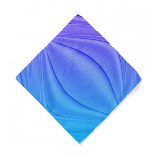 Brushed Lavender to Violet Contour Design Bandana