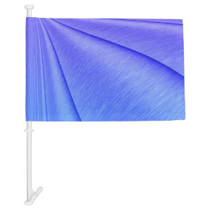 Brushed Lavender to Violet Contour Design Car Flag
