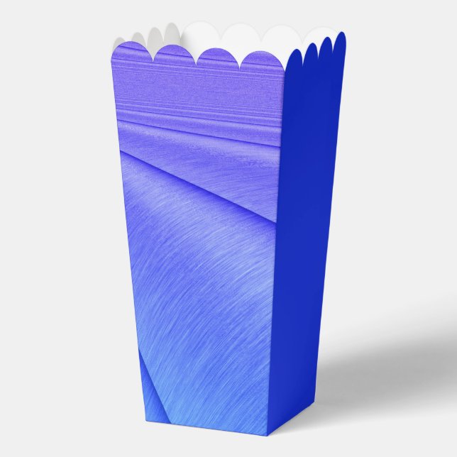 Brushed Lavender to Violet Contour Design Favor Boxes (Back)