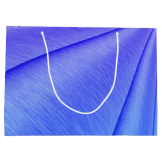 Brushed Lavender to Violet Contour Design Large Gift Bag