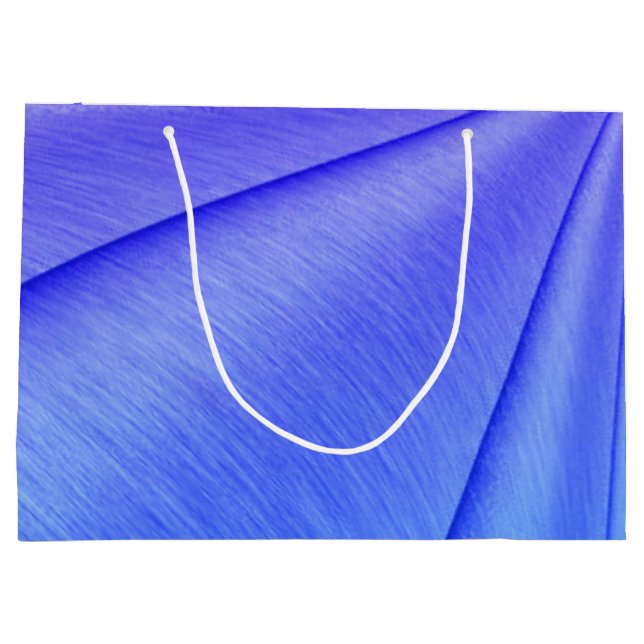 Brushed Lavender to Violet Contour Design Large Gift Bag (Back)