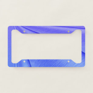 Brushed Lavender to Violet Contour Design License Plate Frame