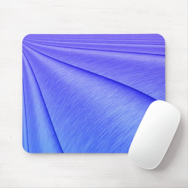 Brushed Lavender to Violet Contour Design Mouse Pad (With Mouse)