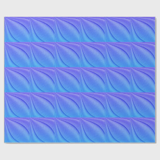 Brushed Lavender to Violet Contour Design Wrapping Paper