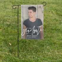 Brushed Mark Editable Color Graduation Garden Flag