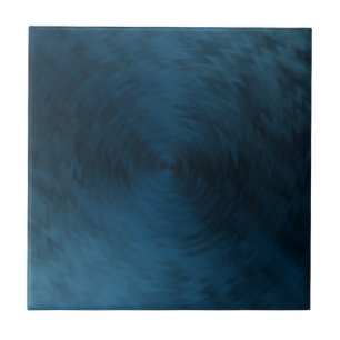 Brushed Metal Blue Steel Metallic Abstract Ceramic Tile