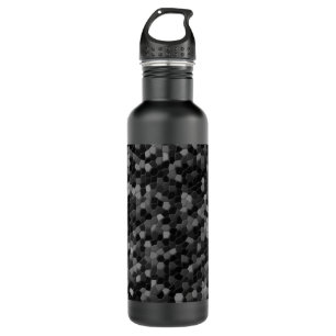 Brushed Metal Digital Camo Water Bottle