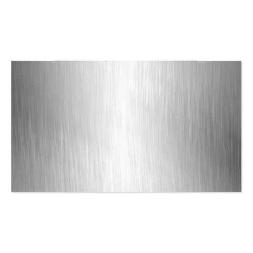 Brushed Metal Look Business Cards | Zazzle