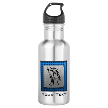 Brushed Metal Look Rock Climbing Stainless Steel Water Bottle by SportsWare at Zazzle