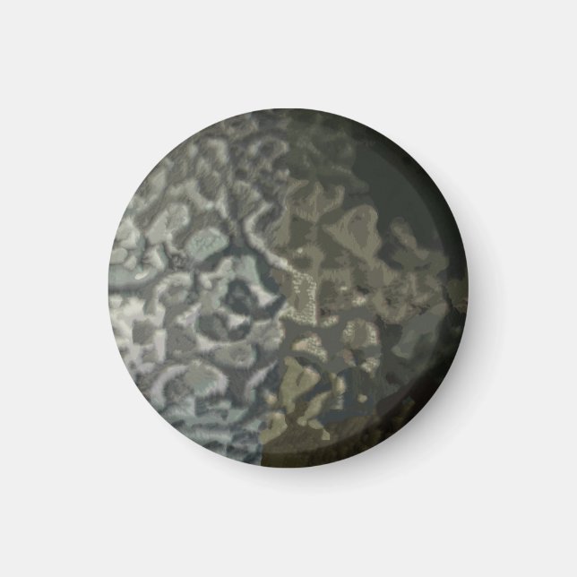 Brushed Metal Magnet (Front)