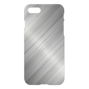 Brushed Metal Texture iPhone SE/8/7 Case
