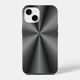 Brushed Metal Tuck and Roll iPhone 14 Case