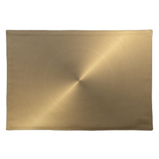 Brushed metallic texture Placemat