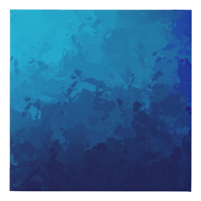 Brushed Painted Abstract Background. Brush stroked Faux Canvas Print (Front)