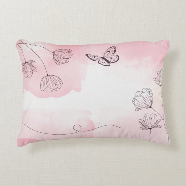Brushed Polyester Accent Pillow (Front)
