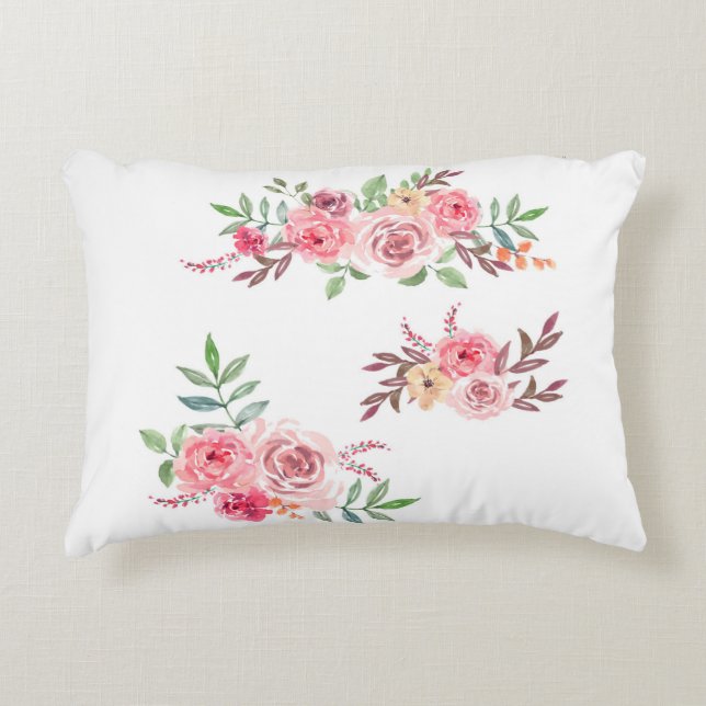 Brushed Polyester Accent Pillow (Front)