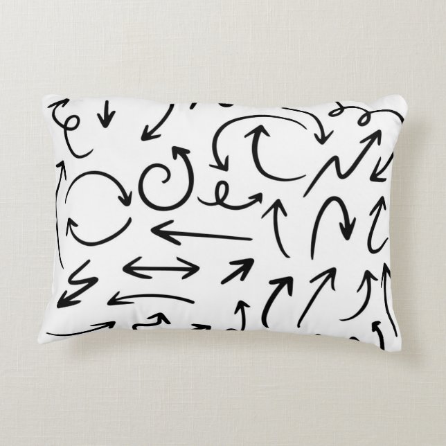 Brushed Polyester Accent Pillow (Back)