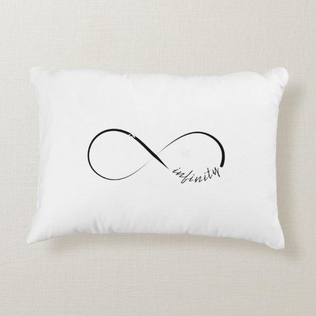 Brushed polyester accent pillow (Back)