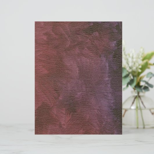 Brushed Purple Faux Finish (Standing Front)