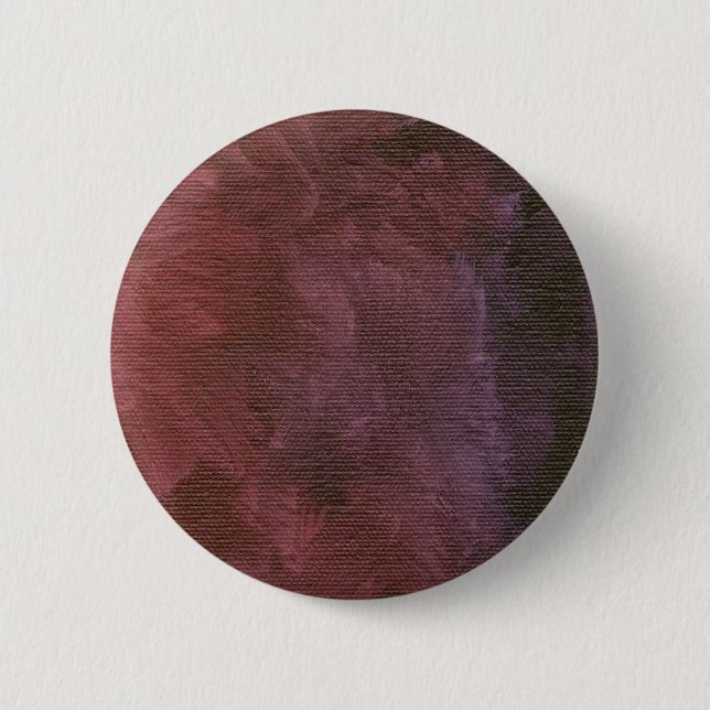 Brushed Purple Faux Finish Pinback Button (Front)