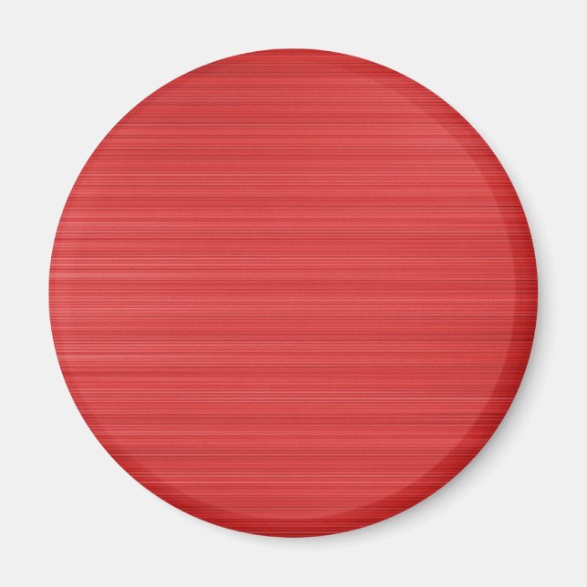 Brushed Red Magnet (Front)