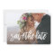 Brushed Save the Date Overlay