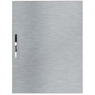 Brushed Shiny Polished Metal Dry Erase Board