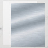 Brushed Silver Look Background (Front/Back)