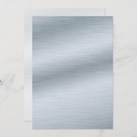 Brushed Silver Look Background Art (Front/Back)