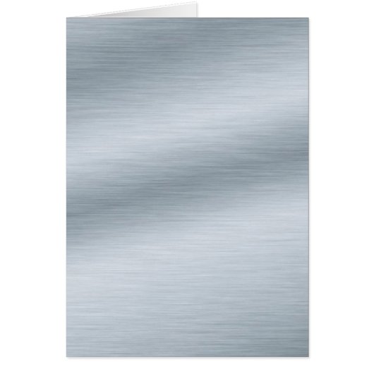 Brushed Silver Look Background Art Cards (Front)