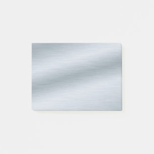 Brushed Silver Look Background Art Post-it Notes