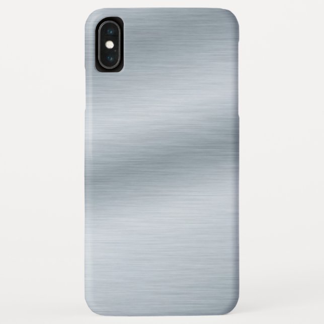 Brushed Silver Look Background Case-Mate iPhone Case (Back)