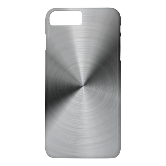 Brushed silver metal Case-Mate iPhone case (Back)