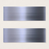 Brushed Silver Metal Textured (Front & Back)