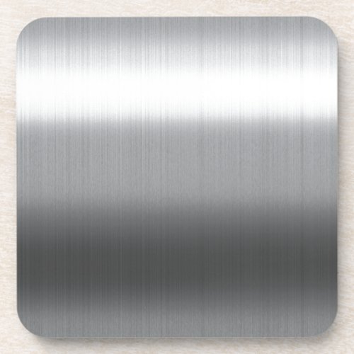 Brushed Stainless Beverage Coaster