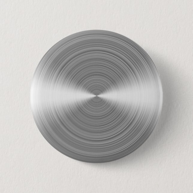 Brushed Stainless Button (Front)