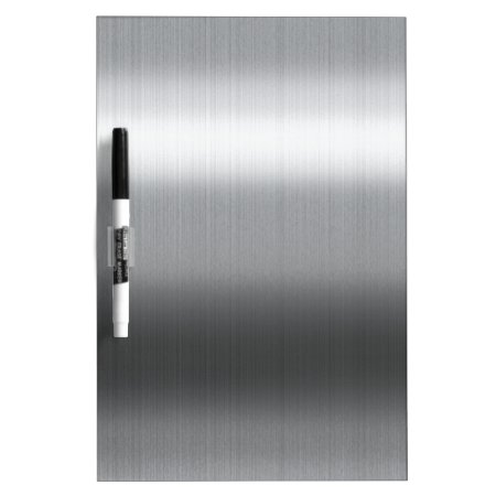 Brushed Stainless Dry-erase Board