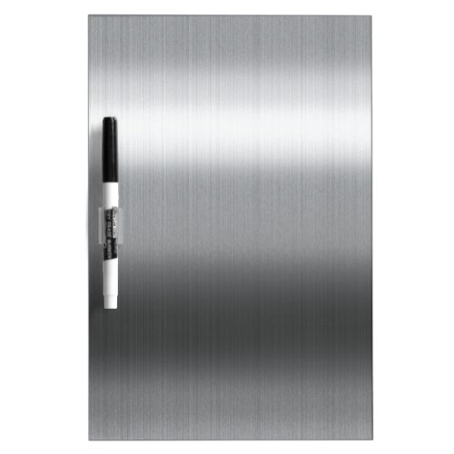 Brushed Stainless Dry_Erase Board