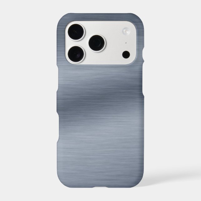 Brushed Steel Look Background Case-Mate iPhone Case (Back)