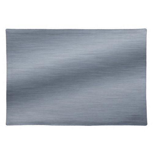 Brushed Steel Look Background Placemat