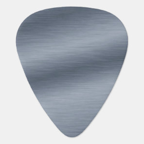 Brushed Steel Metal Look Guitar Picks