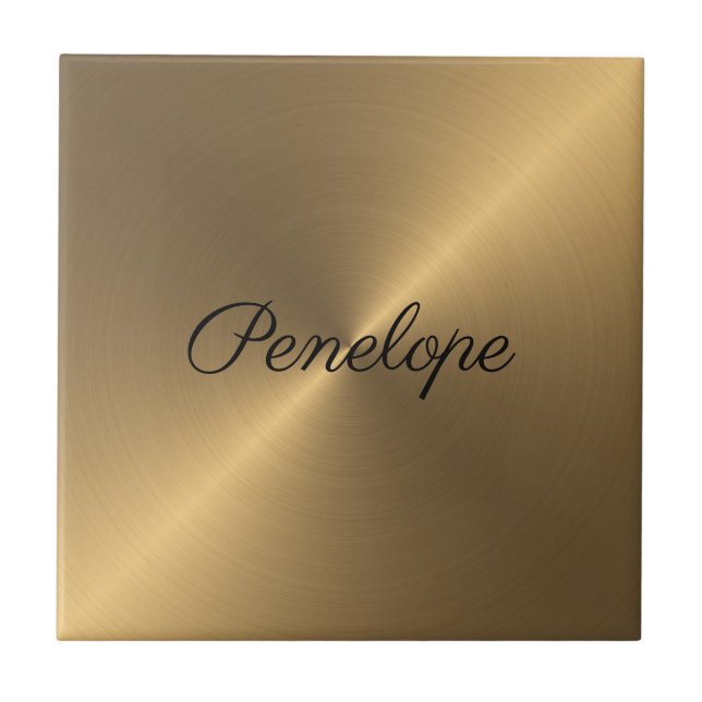 Brushed Texture Ceramic Tile (Front)