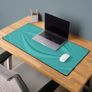 Brushed Turquoise Delight Desk Mat