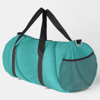 Brushed Turquoise Delight Duffle Bag