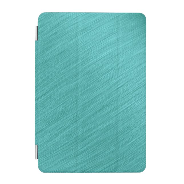 Brushed Turquoise Delight iPad Mini Cover (Front)