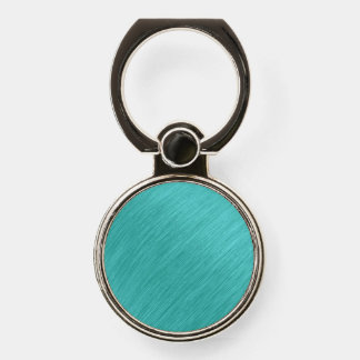 Brushed Turquoise Delight Phone Ring Stand