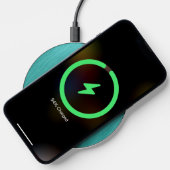 Brushed Turquoise Delight Wireless Charger (Phone)
