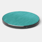 Brushed Turquoise Delight Wireless Charger (Front 2)