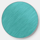 Brushed Turquoise Delight Wireless Charger (Front)